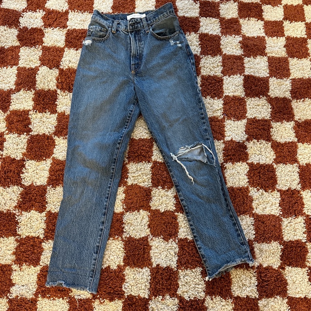 Nobody denim brand Frankie Jean ankle size 26